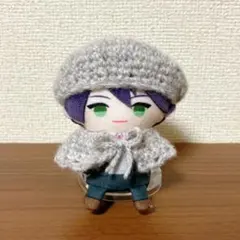 にじぱぺ ベレー帽＆ポンチョセット グレー にじぱぺっと