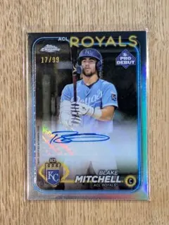 Blake Mitchell 直筆サイン 99枚限定 2024 Topps