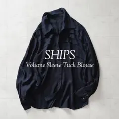 ITEMS URBANRESEARCH 長袖シャツ&amp;SHIPS長袖ブラウス SHIPS（シップス） ブラウス シャツ 「洗濯機可能」シャーリング