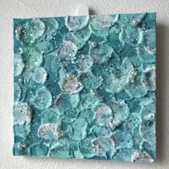 アクリル画テクスチャーアートno.966原画抽象画キャンバスアートパネルブルー アクリル画テクスチャーアートno.966原画抽象画キャンバスアートパネル