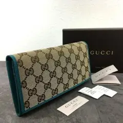未使用品 GUCCI 長財布 346058 GGキャンバス 箱付き 209 - メルカリ