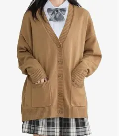 スクールニット　カーディガン　新品