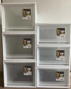 10/21まで引取りいただける方限定！ アイリスオーヤマ　衣装ケース　6個