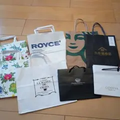 ショップ袋セット（ROYCE', GODIVAなど）よりどり2点より
