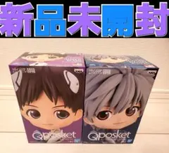 エヴァンゲリオン 新劇場版 Qposket 碇シンジ 渚カヲル 2点セット
