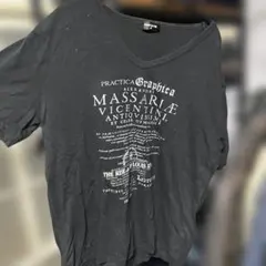 COMME CA ISM Vネック Tシャツ ブラック Mのサムネイル