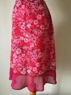 夏SALE!   Vintge 風　フラワー柄スカート   東京スタイル