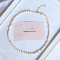 【大人気♡】淡水パールネックレス