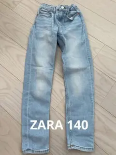 zaraデニムパンツ スキニー　140