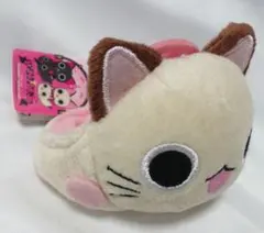 未使用品 タグ付き にゃんぱいあ マスコット グッズ ぬいぐるみ 白猫