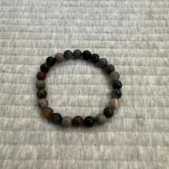 天然石 モスアゲートブレスレット