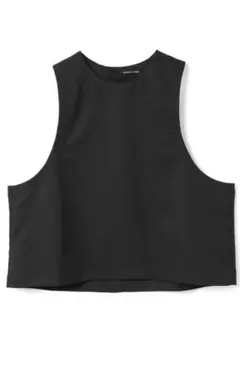 mizuiroindクルーネックショートベスト