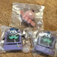 教育番組　フロッキーフィギュア【パウル・はかせ×2】　ガチャ