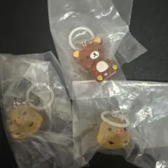 リラックマ　めじるしアクセサリー　ガチャガチャ　キイロイトリ