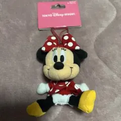 東京ディズニーリゾート　ミニーマウスストラップ、キーチェーン