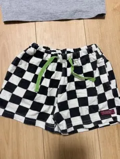 BREEZE ブリーズ 男の子 2枚セット 80サイズ 花柄 チェッカー
