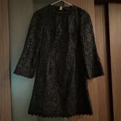 Kate Spade ブラックレースワンピース