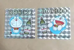 BOSCO ドラえもん ステッカー 2枚セット 100%ドラえもん おまけ付