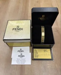 【稼動品】FENDI Orologi 670L 腕時計 時計 ゴールドのサムネイル
