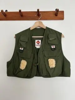 70s 80s Columbia ヴィンテージフィッシングベスト　ショート丈のサムネイル