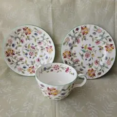 Minton Haddon Hall ティーカップ・ソーサーセット