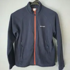 mont-bell フリースジャケット Kid's 140 ネイビー