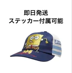 supreme スポンジボブ キャップ ネイビー ブルー 25SS ブラック ③
