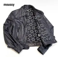 【未使用】MOUSSY レザー ジャケット 2025年最新】moussy レディース レザージャケット・ライダースの人気