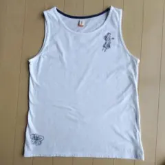 フラガール 刺繍 ノースリーブ ホワイトのサムネイル