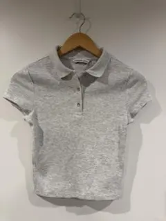 【Calvin Klein Jeans】半袖ポロシャツ グレー