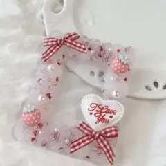 ホイップデコ トレカケース♡No.11赤白