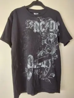 AC/DC Tシャツ Mサイズ 黒 バンドT DELTA アメカジ 古着