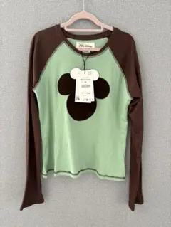Disney ZARA ミッキー　長袖Tシャツ M