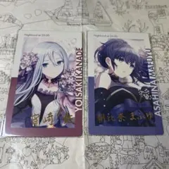 プロセカ バースデーイラスト エピカ 朝比奈まふゆ 宵崎奏 箔押し セット