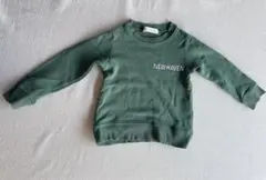 ever closet グリーン トレーナー キッズ スウェット 100cm