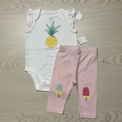 未使用 ベビーギャップ 60 ロンパース パンツ セット レギンスのサムネイル