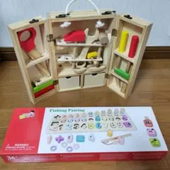 知育玩具　木製おもちゃ　2点セット