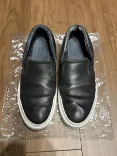 【訳あり★履き潰し価格‼️】コールハーン　スリッポン　本革レザー黒 27.5cm