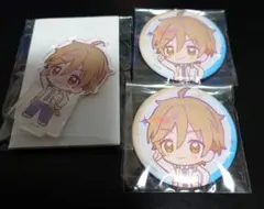 あんスタ アニカフェ 真白友也 スタフォニ　缶バッジ　アクスタ