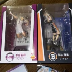 未開封 Happyくじ ハイキュー Last賞 牛島 B賞 影山