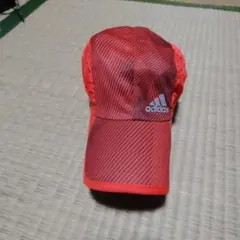 adidas ストライプ ランニングキャップ