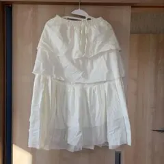 RODEO CROWNS WIDE BOWL フレアスカート アイボリー