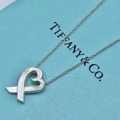 ティファニー　ラビングハート　ミニ　ネックレス　パロマピカソ　シルバー　美品