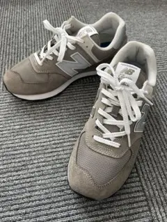 New Balance ML574 グレー スニーカー