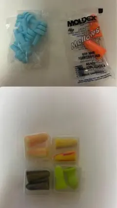 MOLDEX 耳栓 ケース付き　9ペアセット　値下げ中！のサムネイル