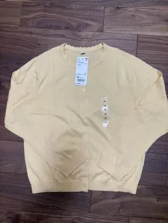 UNIQLO KIDS カーディガン 140 イエロー