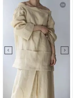 sus-sous シュスー フィッシャーマンスモック ユーロヴィンテージ リネン