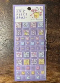 サンリオ カットピースシール　タイルシール　サンリオキャラクターズ　クラックス