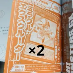 ミラクル・エクスクルーダー ウルトラ　アカデミア決闘録 付録2枚　未開封