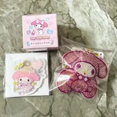 サンリオ マイメロディ ジュエリーマスコット アクリルキーホルダー ミニタオル